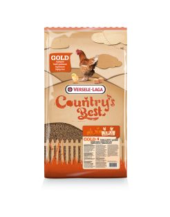 Versele-Laga Country`s Best Gold 4 Pellet - Kippenvoer - 20 kg - Droogvoer - Pets Place